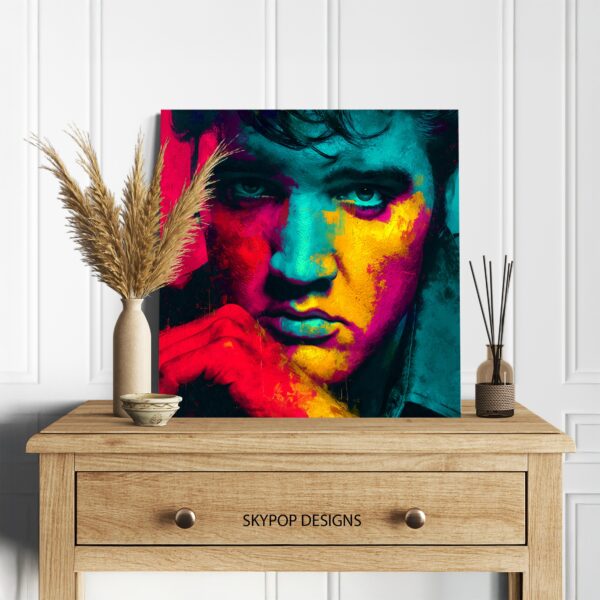 Vibrant Face Portrait Art