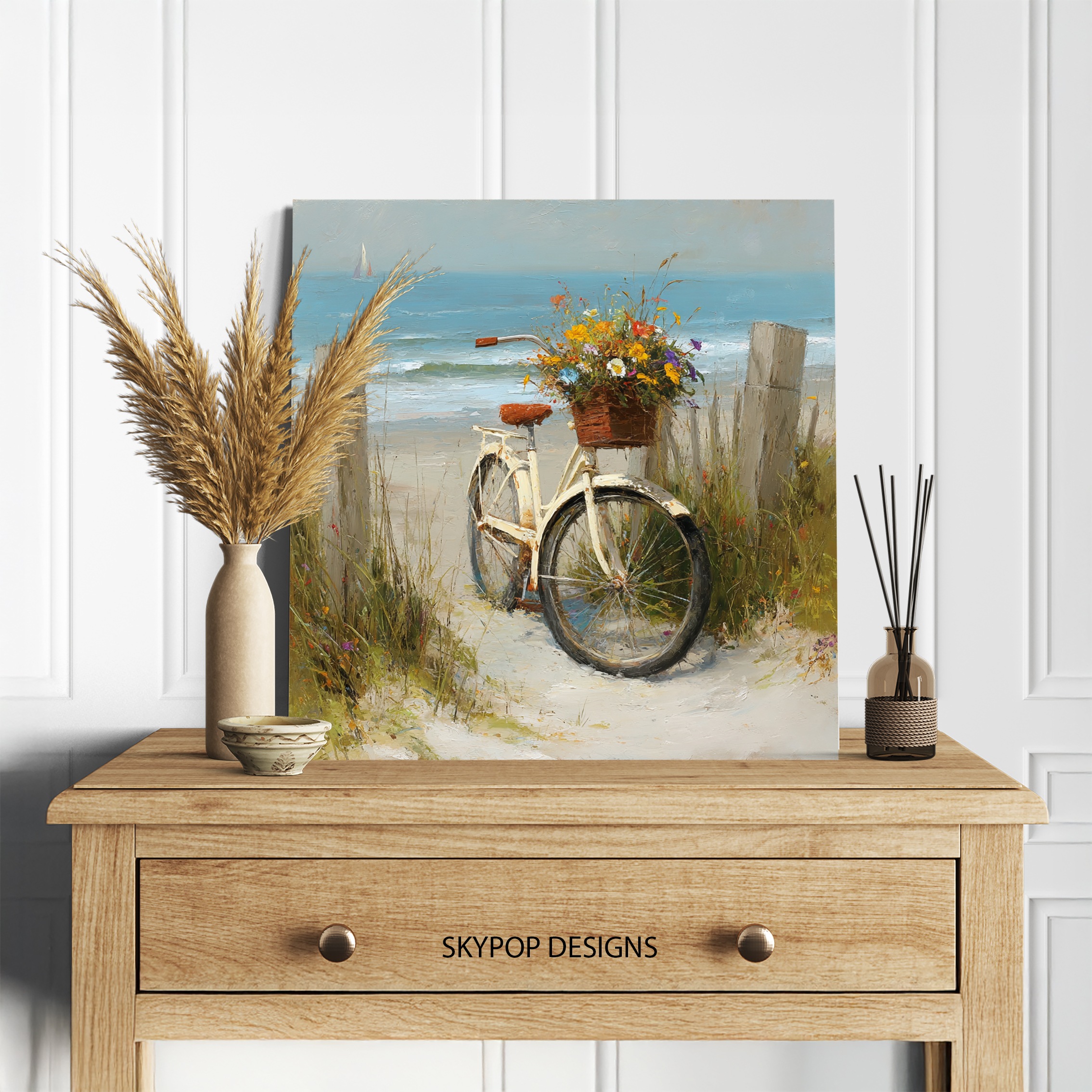 5.jpg Beach Bicycle Bliss Art