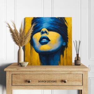 Blue Lips Art
