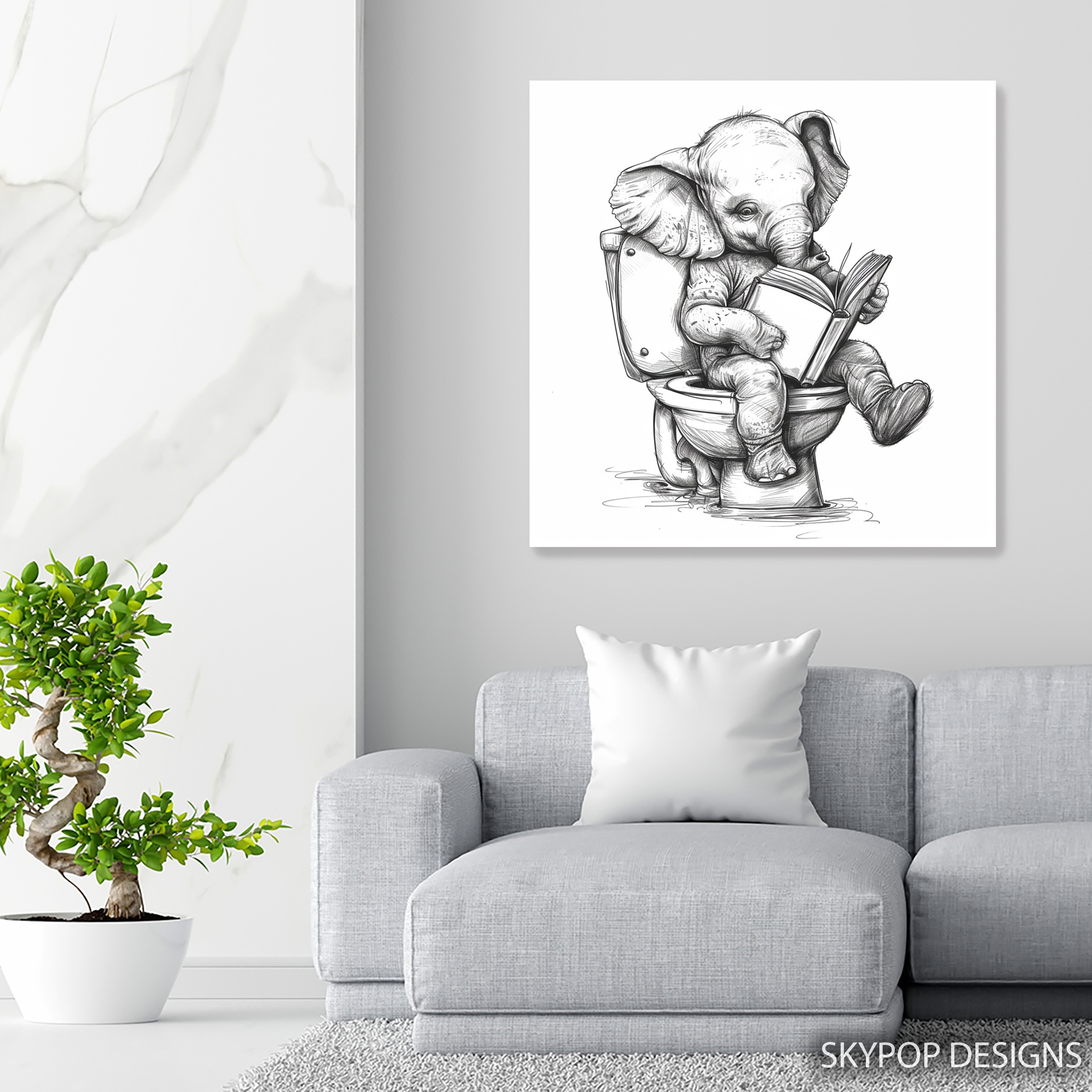 5.jpg Elephant Wall Art