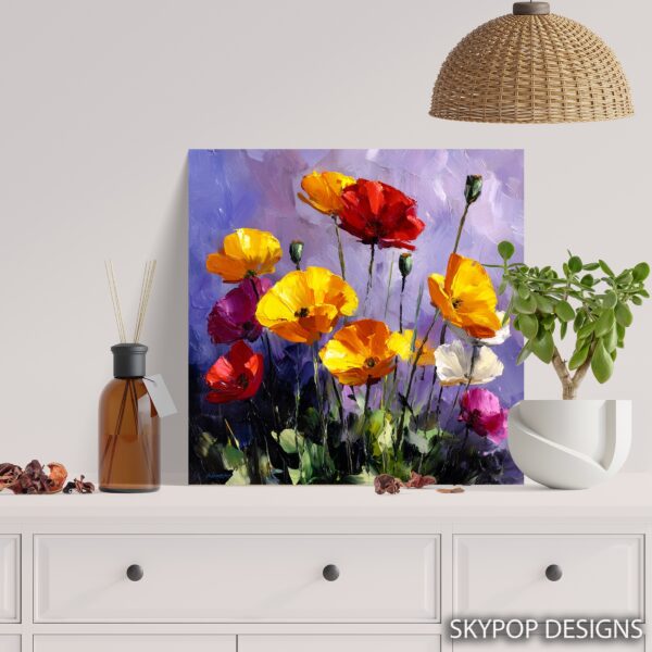 Poppy Field Art