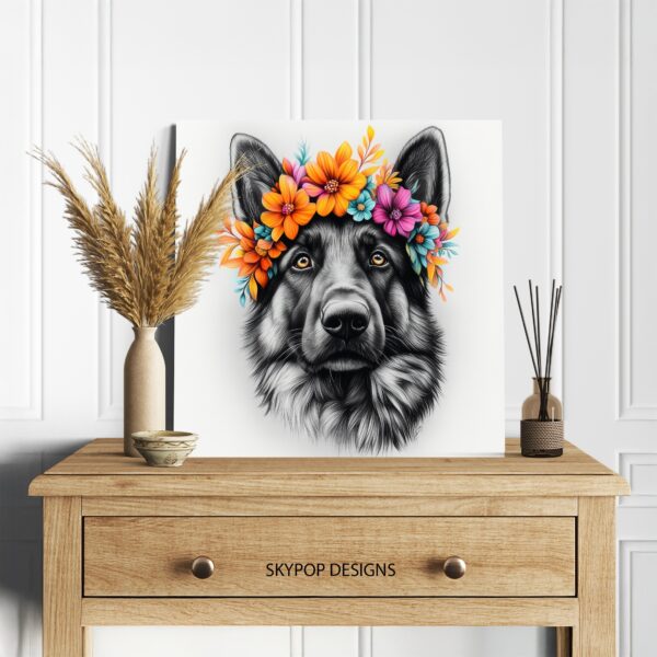 German Shepherd Art