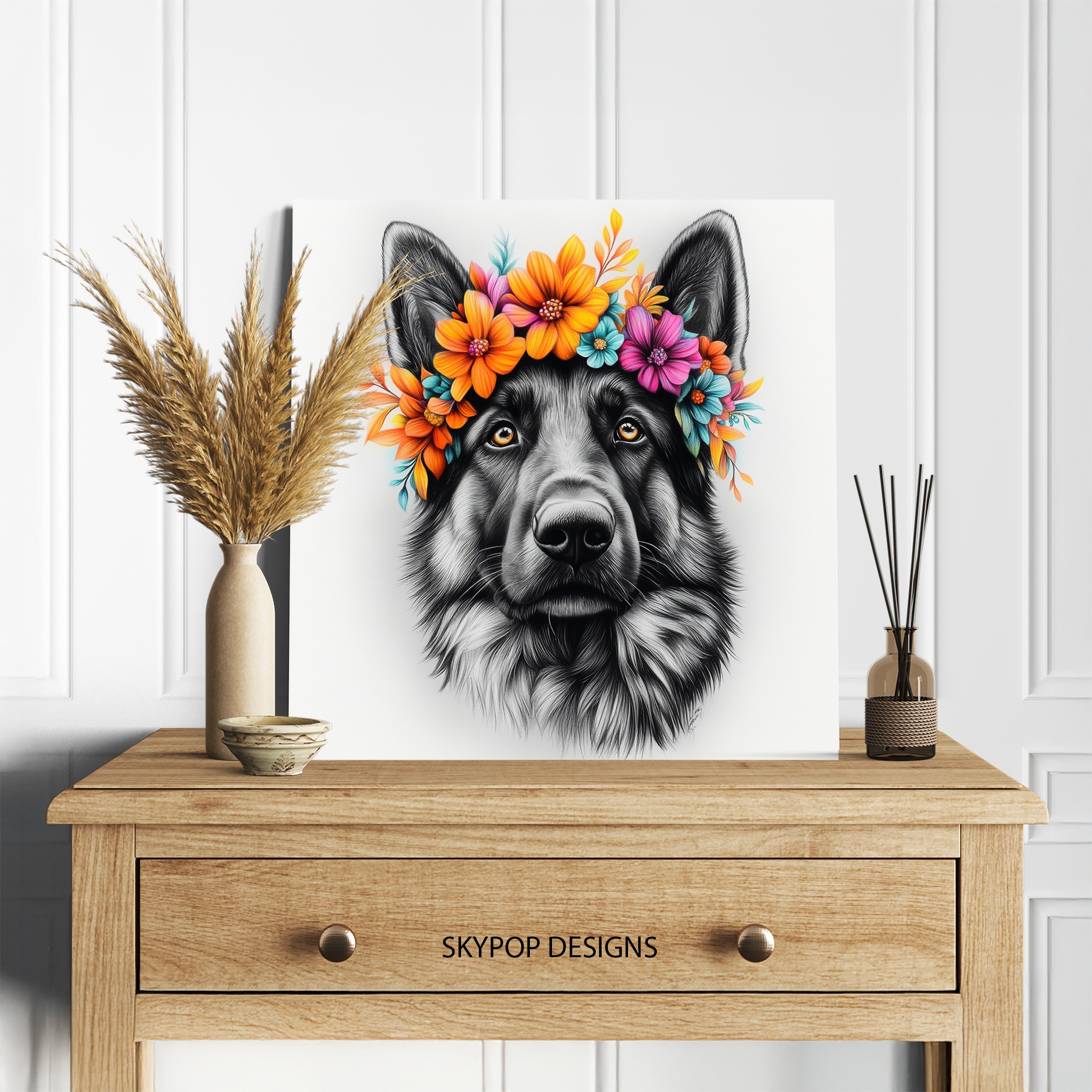 5.jpg German Shepherd Art
