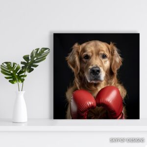 Golden Retriever Art