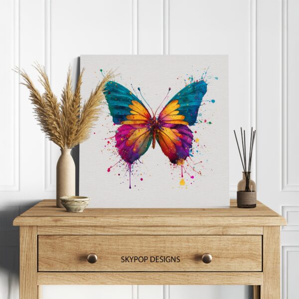 Colorful Butterfly Art