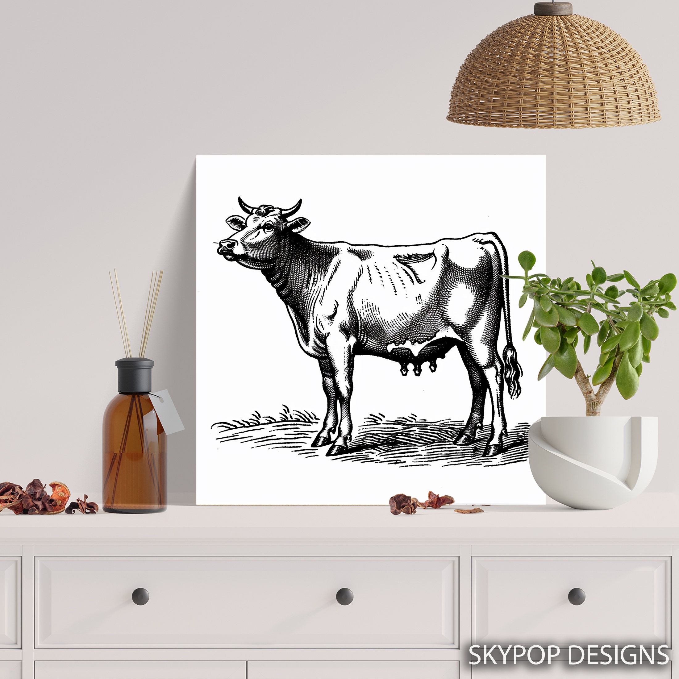 5.jpg Cow Art