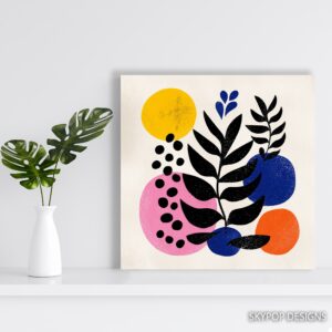 Geometric Botanical Art