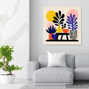 Geometric Botanical Art