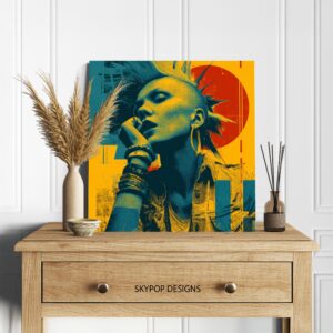 Punk Rock Icon Art