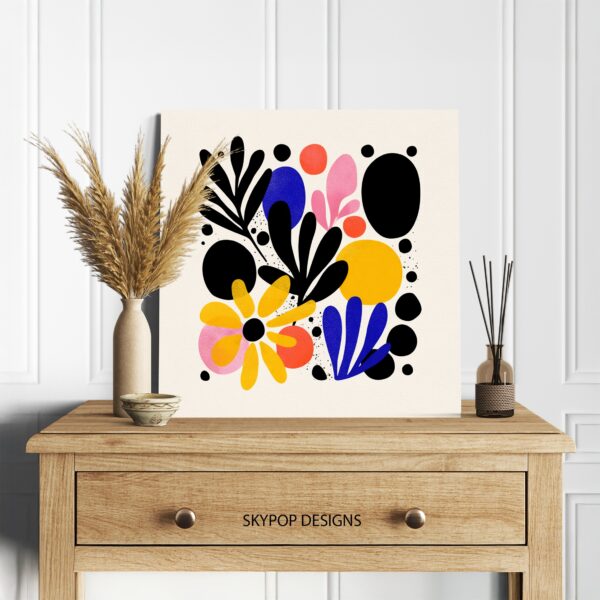 Colorful Shapes Abstract Art