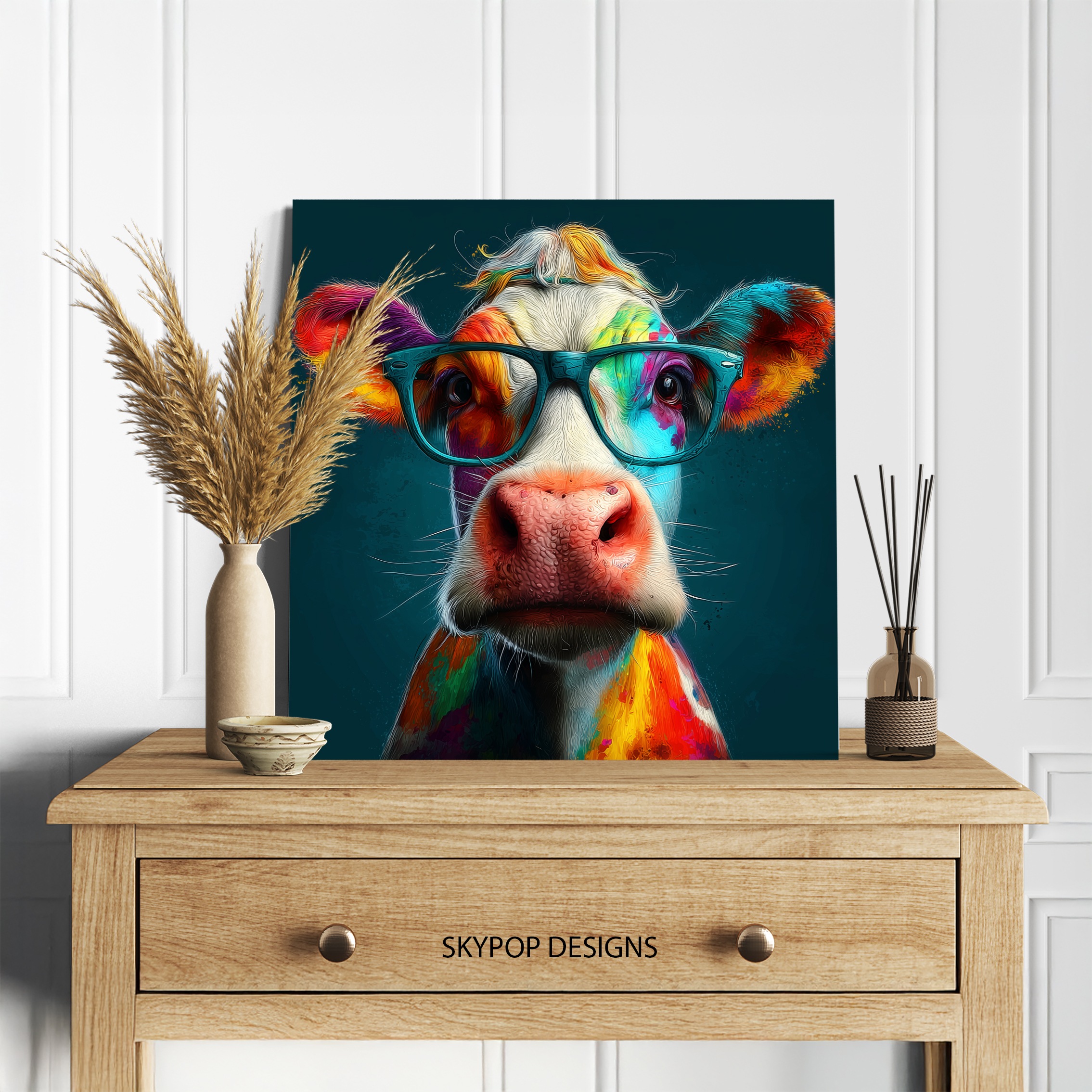 5.jpg Highland Cow Art