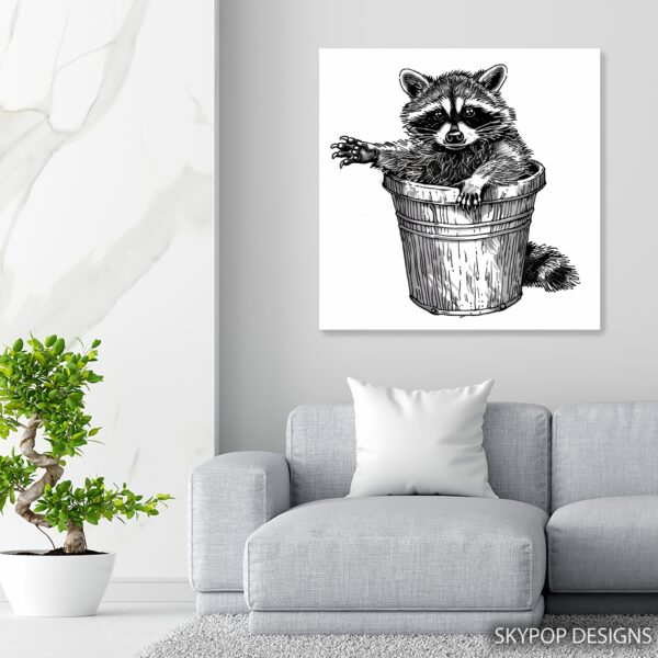 Raccoon Art