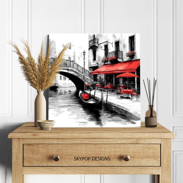 Venice Canal Cafe Art