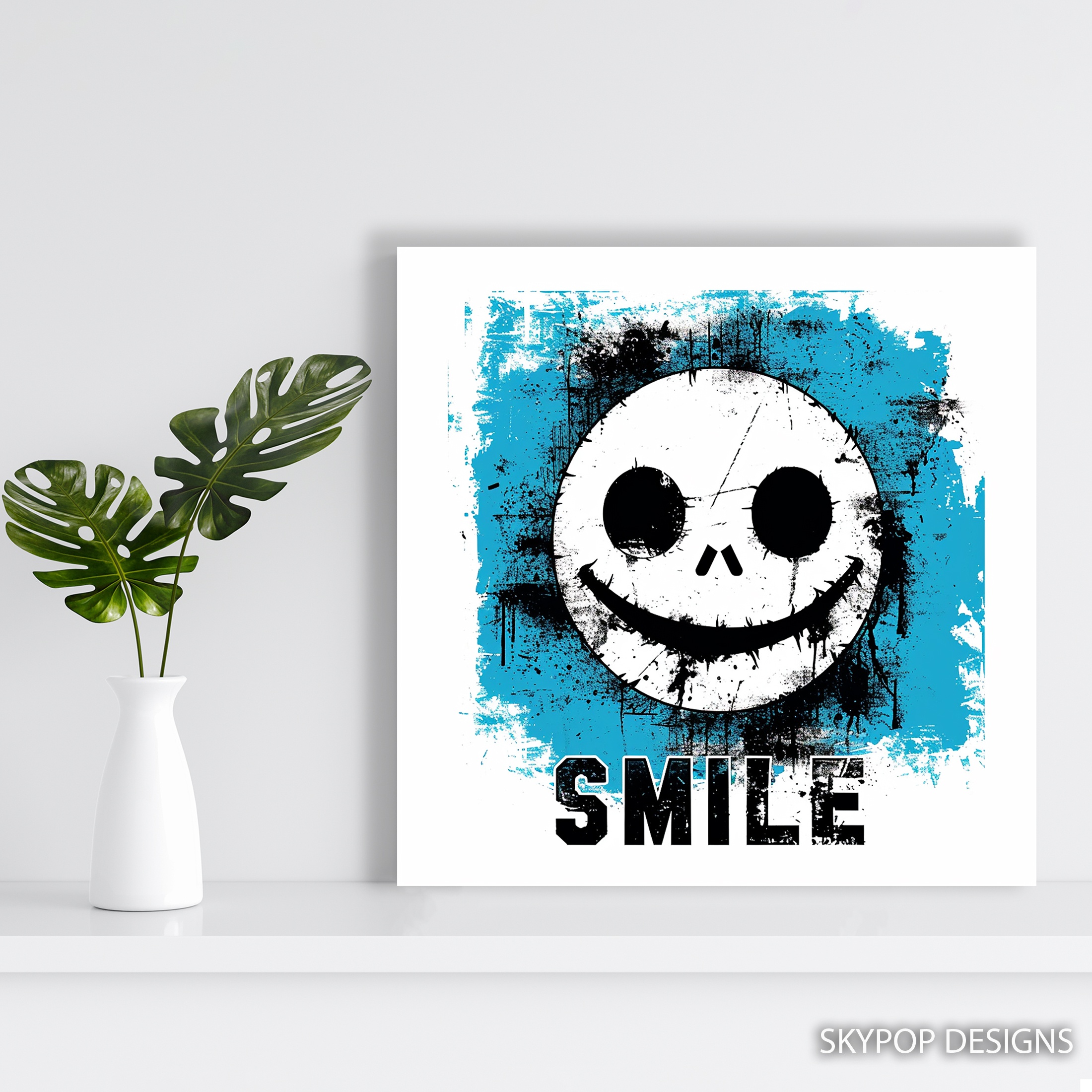 5.jpg Grunge Smiley Face Art