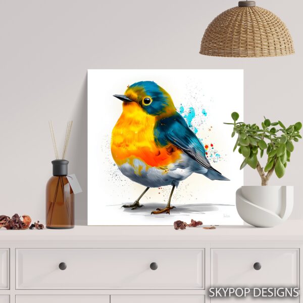 Colorful Bird Art
