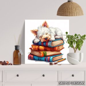 Westie Dog Art
