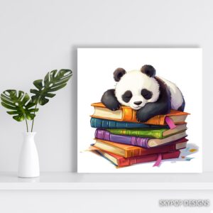Panda Book Art