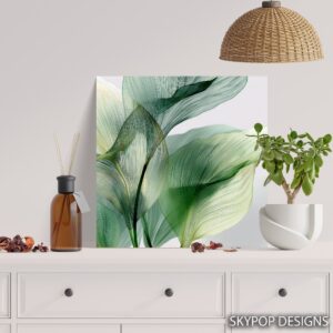 Ethereal Leaf Veins Art