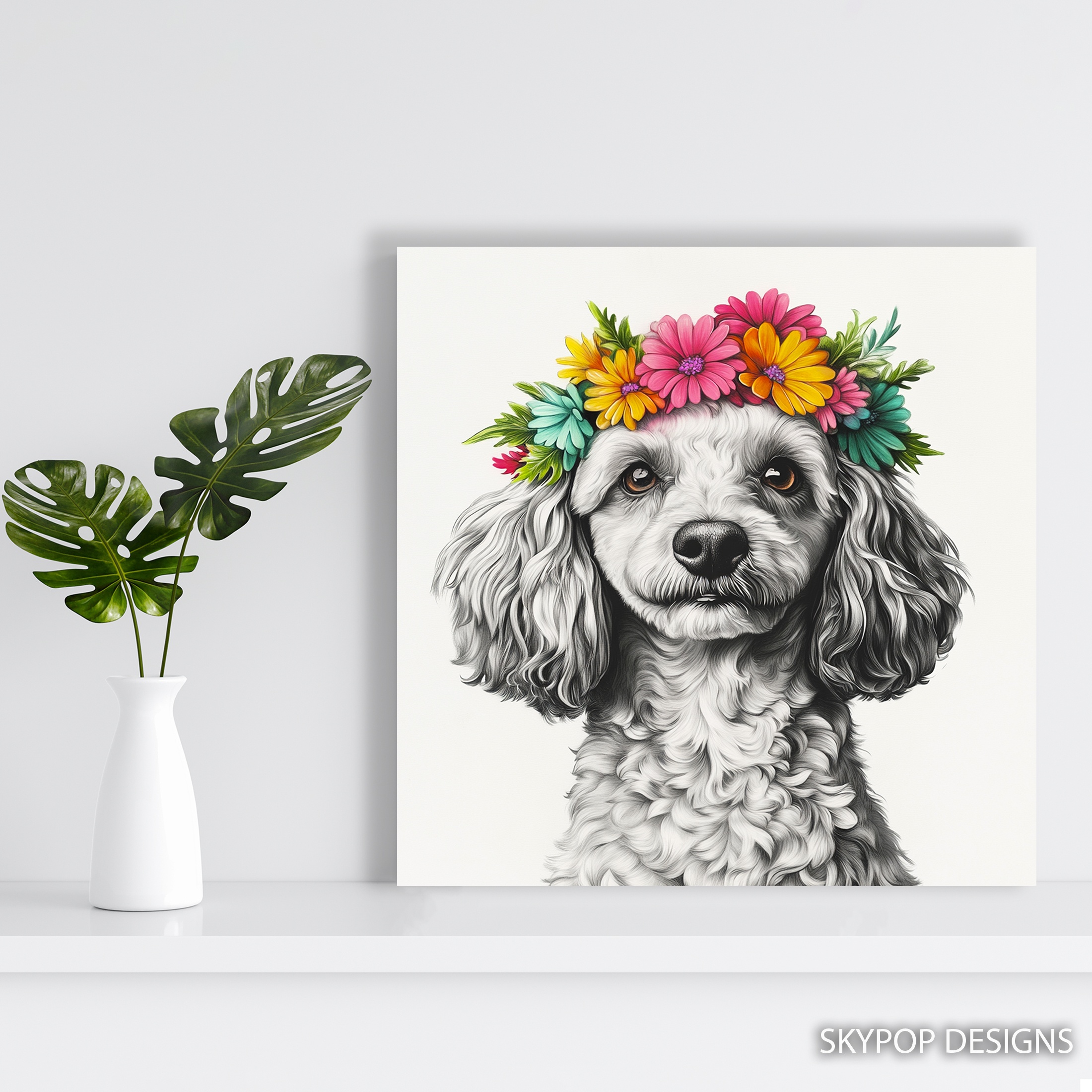 5.jpg Poodle Art