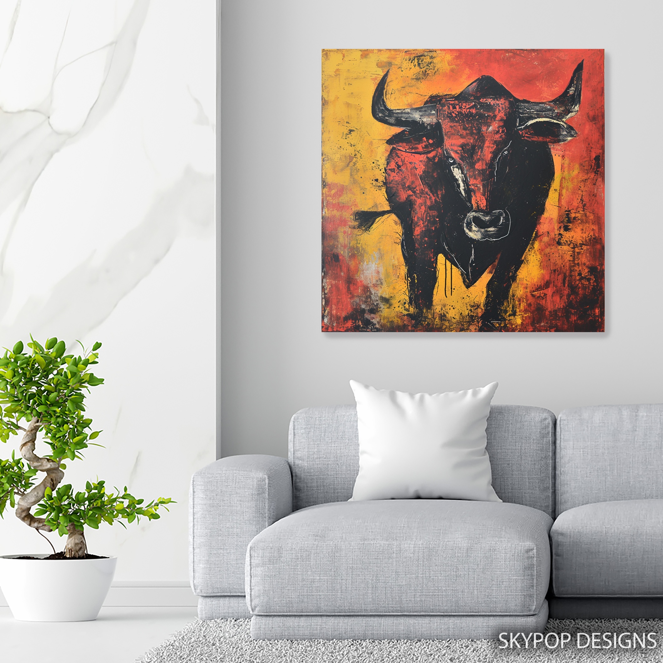 5.jpg Bull Art