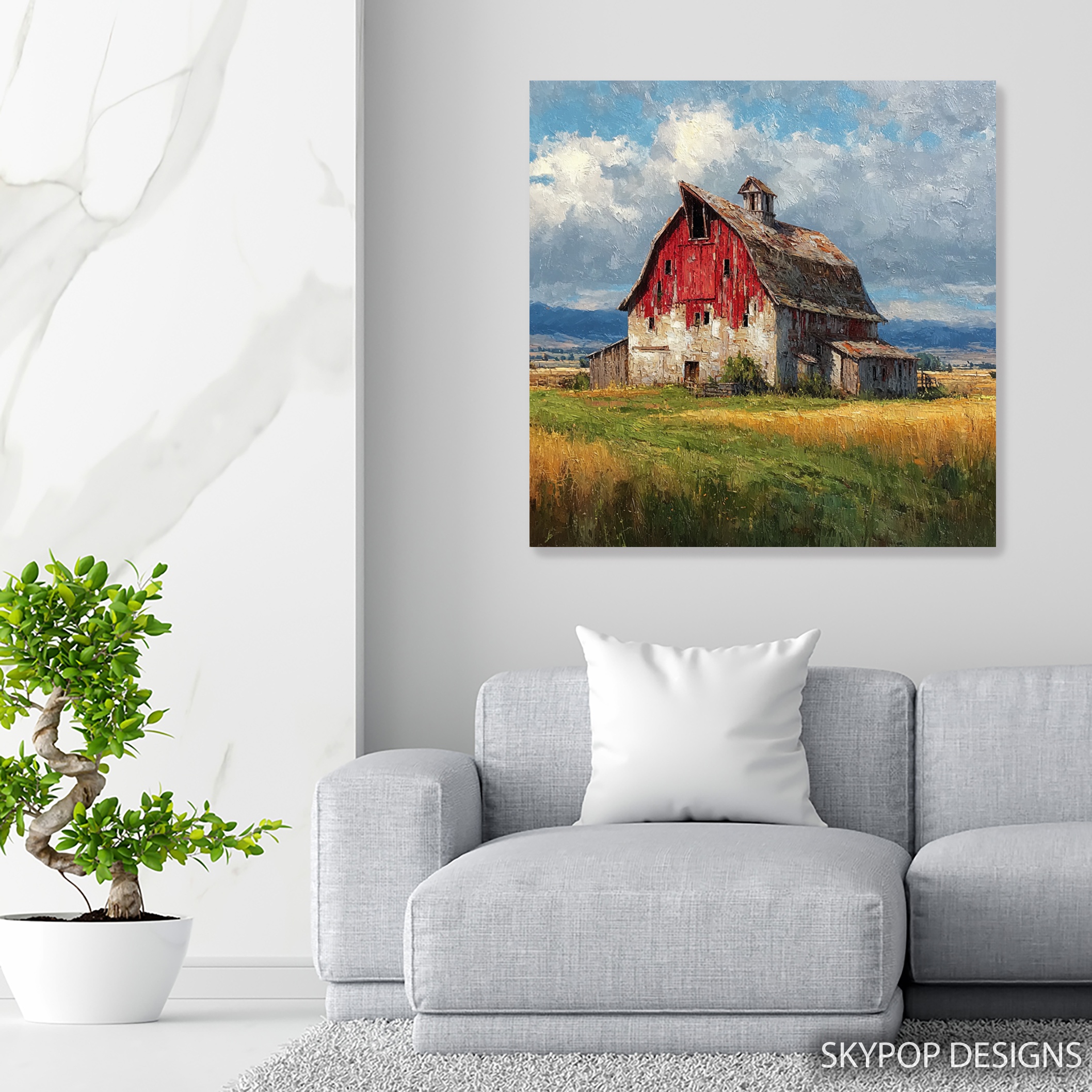 5.jpg Rustic Red Barn Art