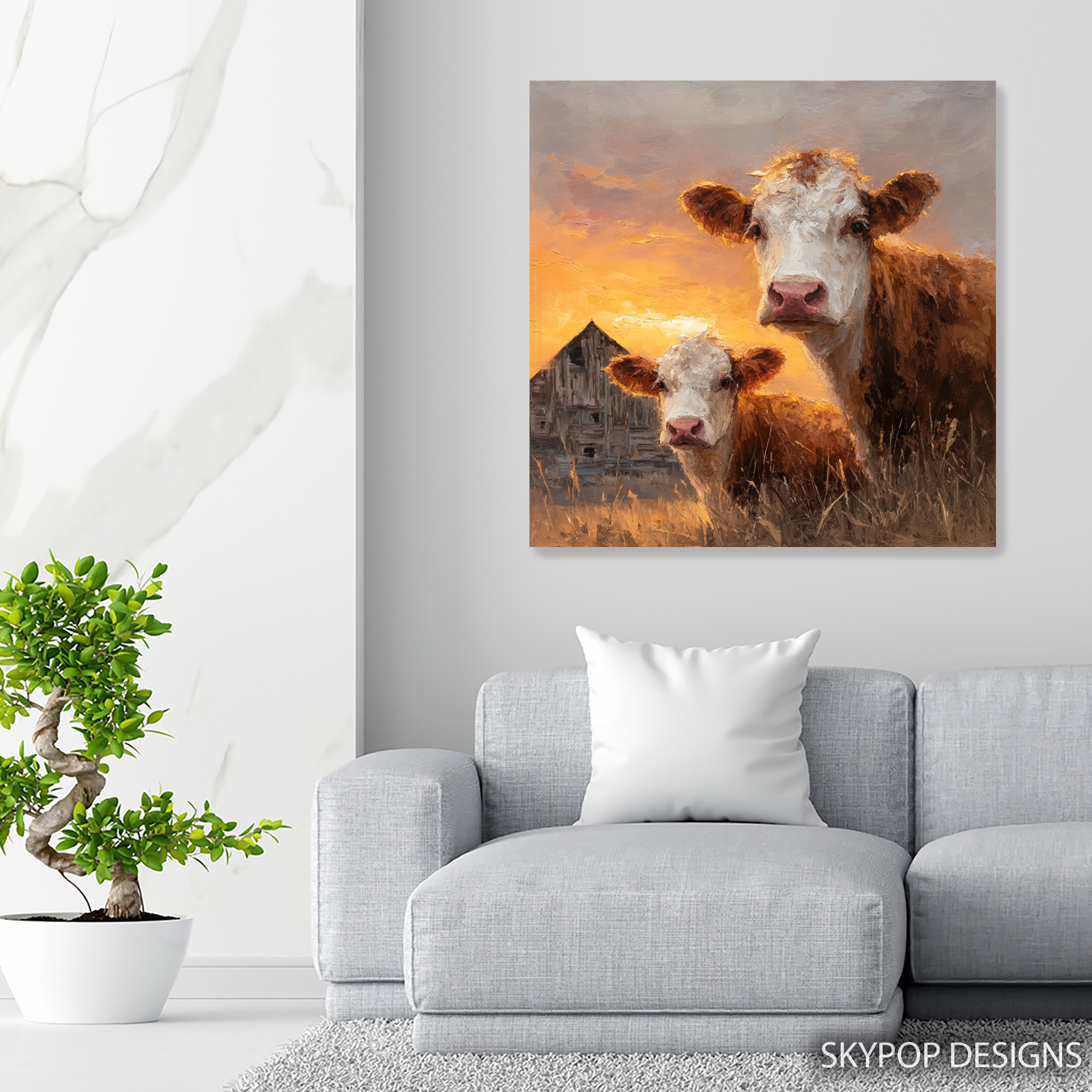 5.jpg Highland Cow Art