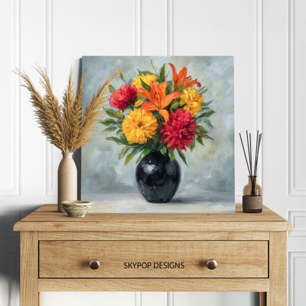 Vibrant Bouquet Art