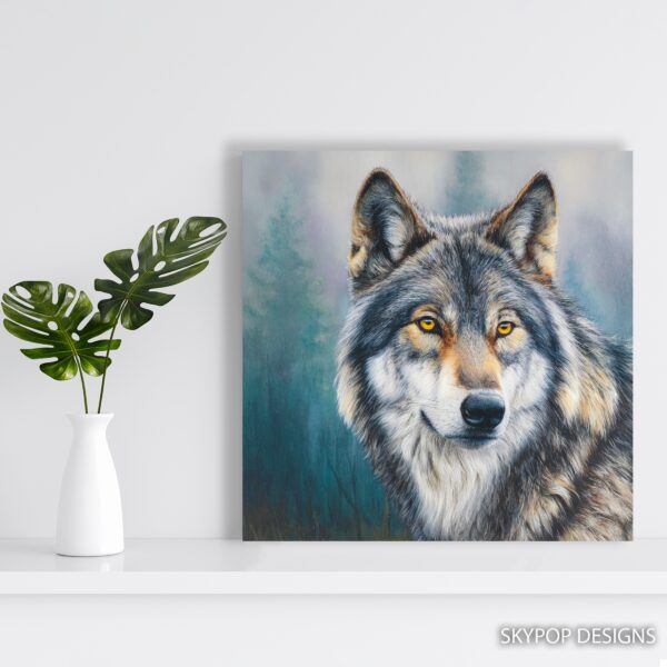 Wolf Portrait Art