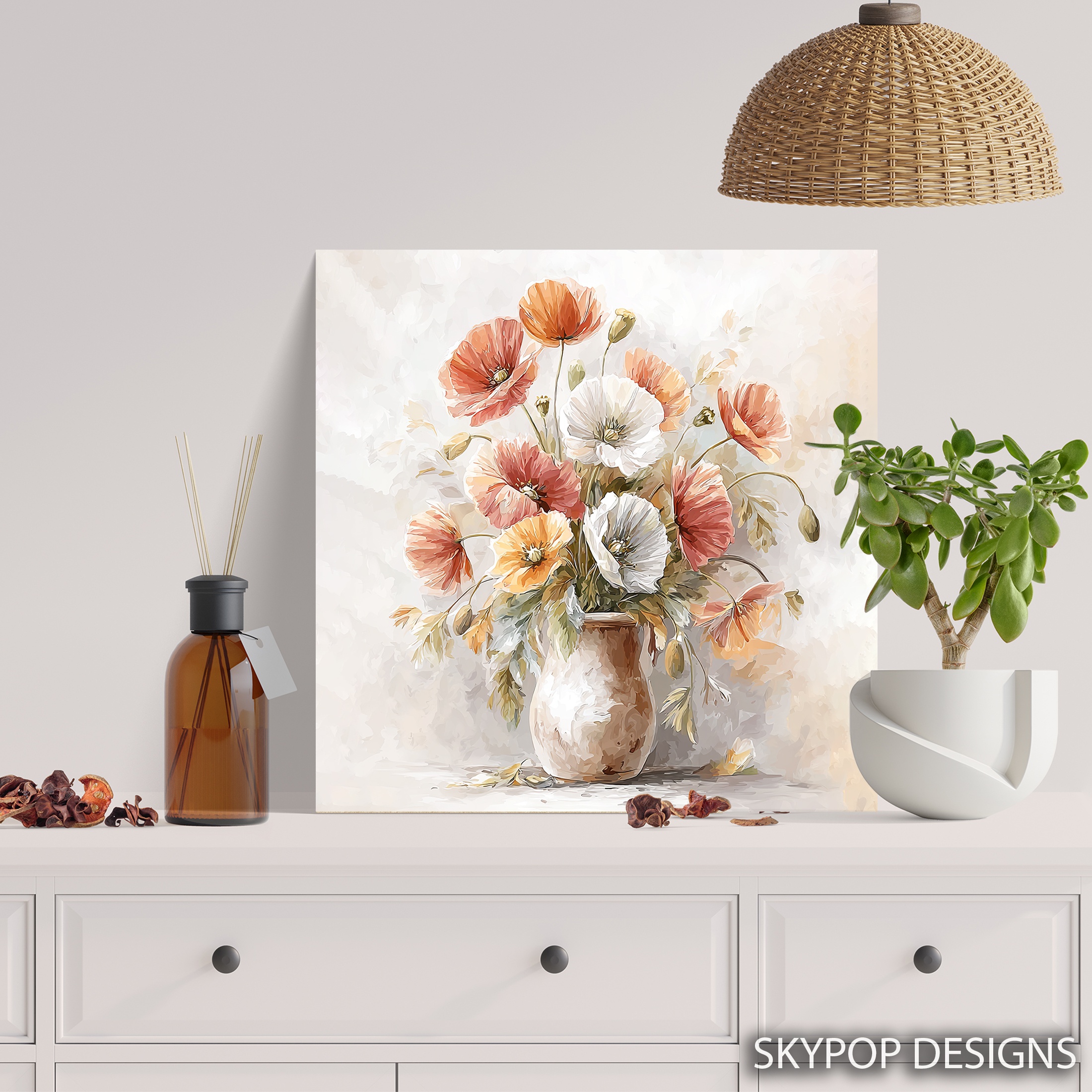 5.jpg Poppy Bouquet Art