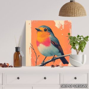 Robin Bird Art