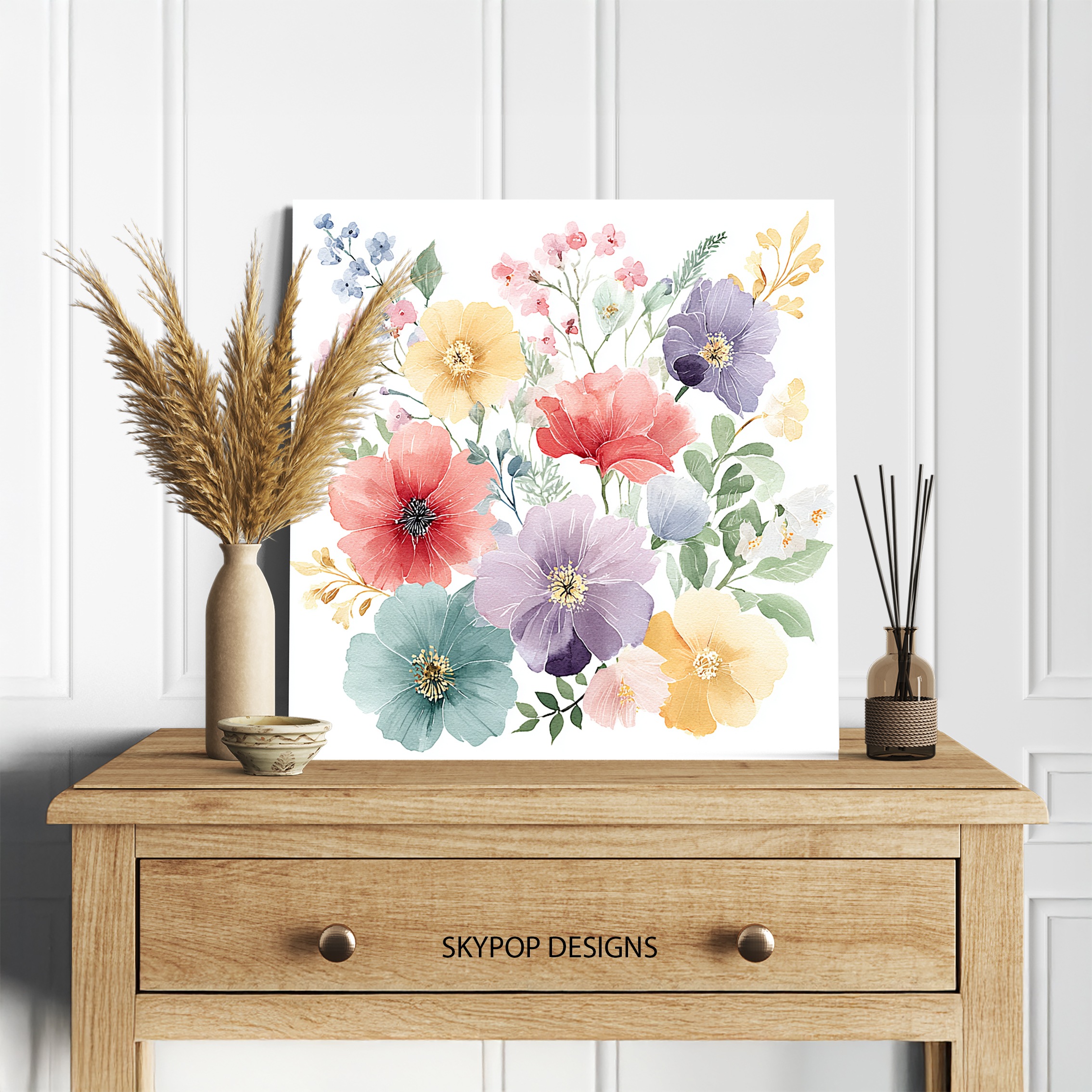 5.jpg Watercolor Wildflower Art