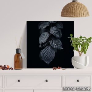 Dark Leaves Art
