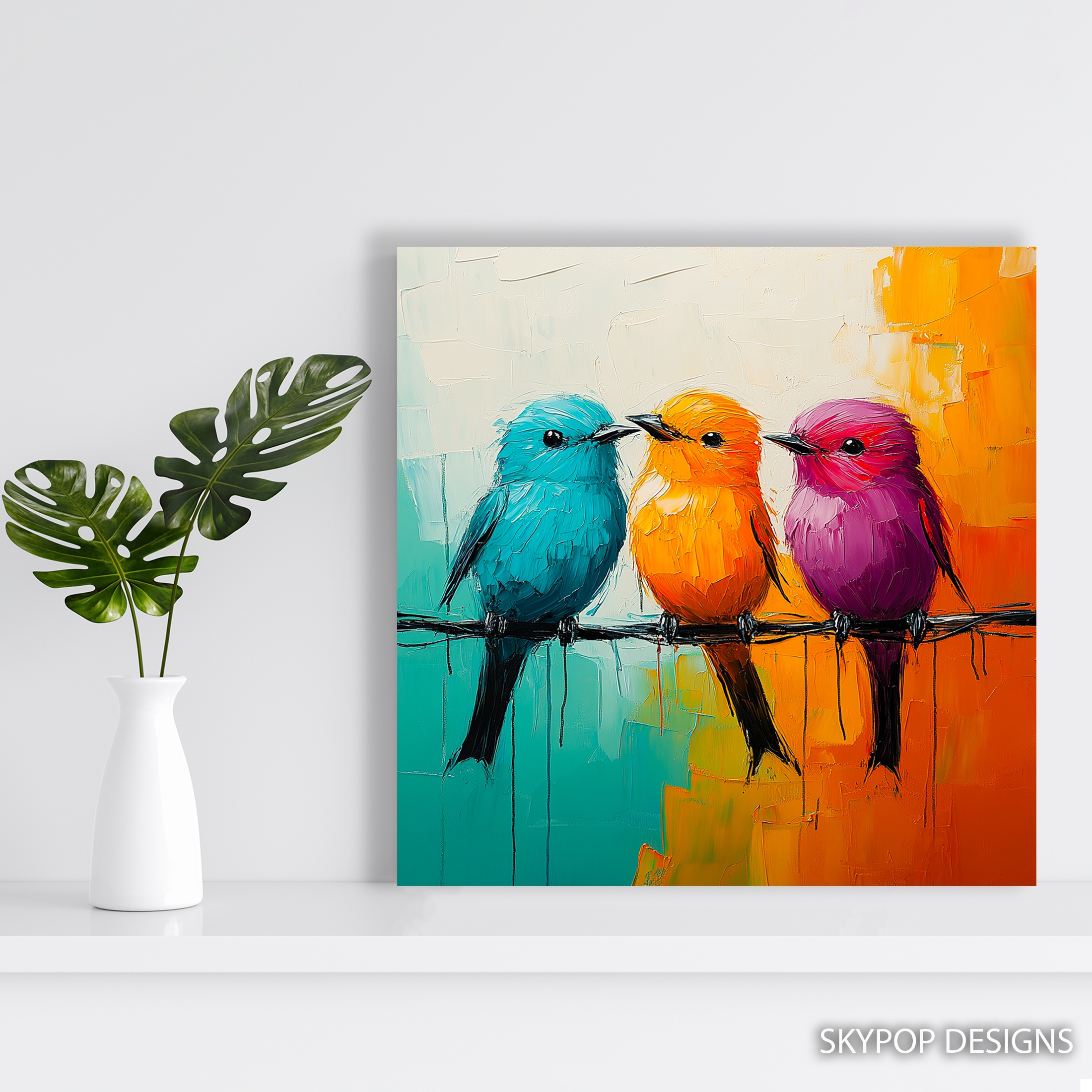 5.jpg Colorful Birds Art