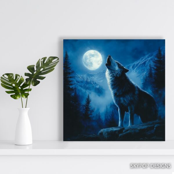 Howling Wolf Art