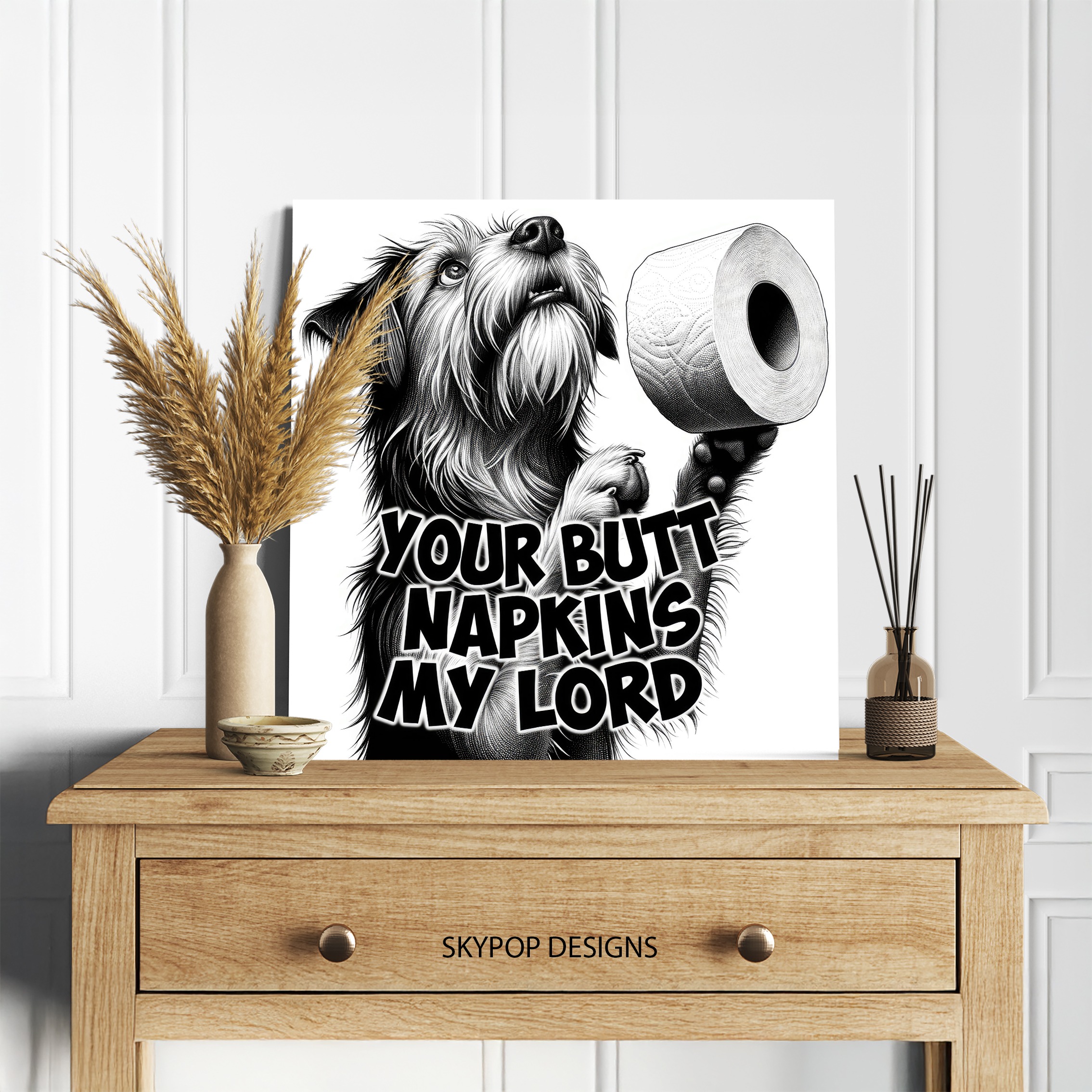 5.jpg Wirehaired Terrier Art