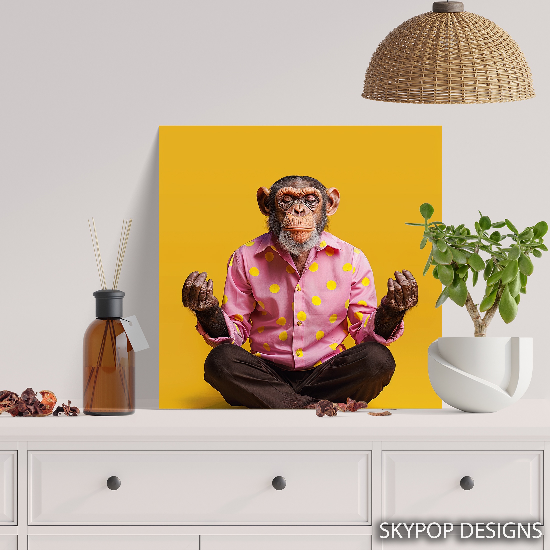 5.jpg Chimpanzee Art