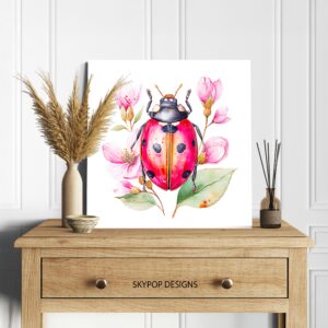 Floral Cactus Art
