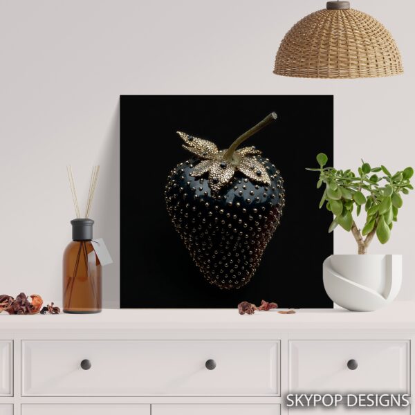 Luxe Strawberry Art