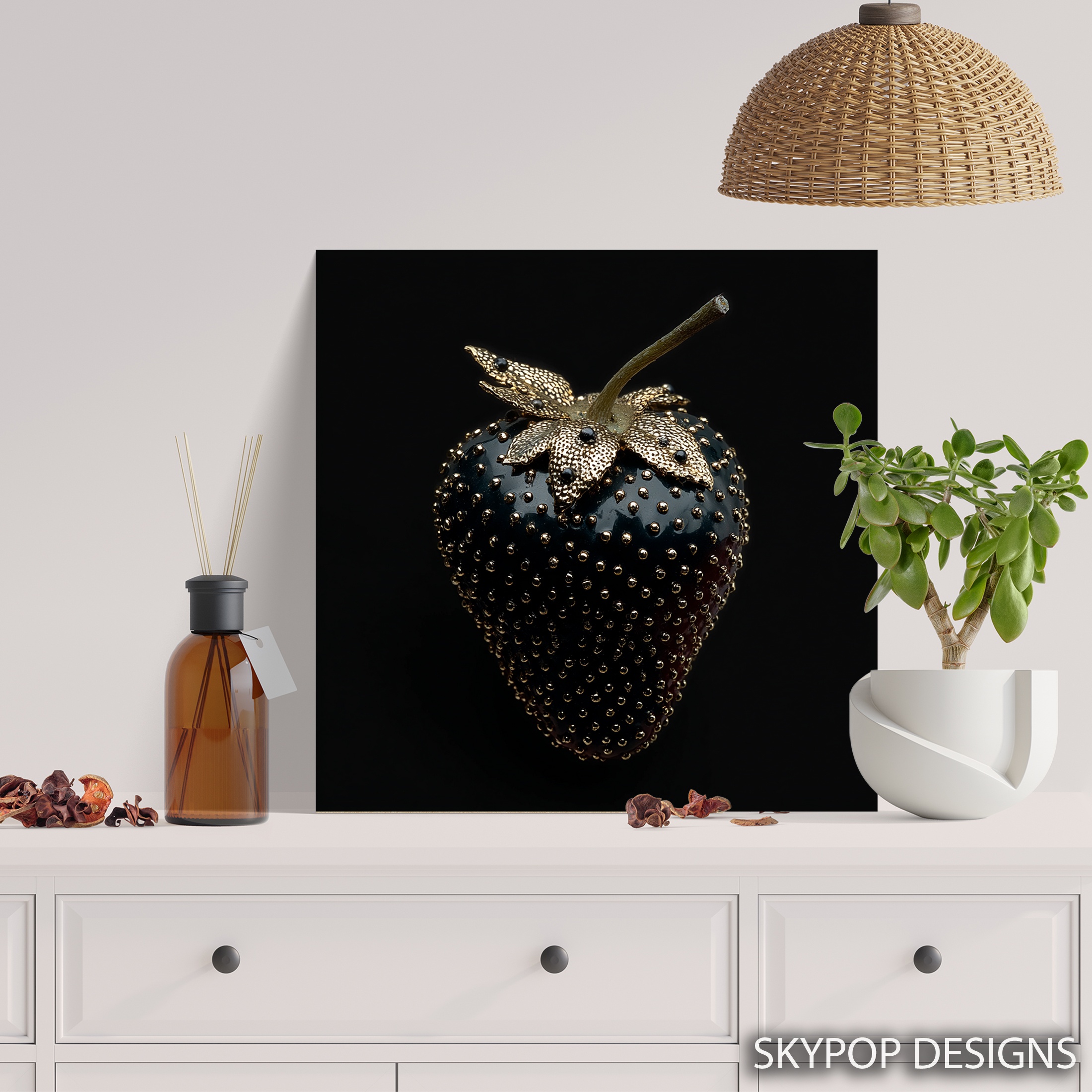 5.jpg Luxe Strawberry Art
