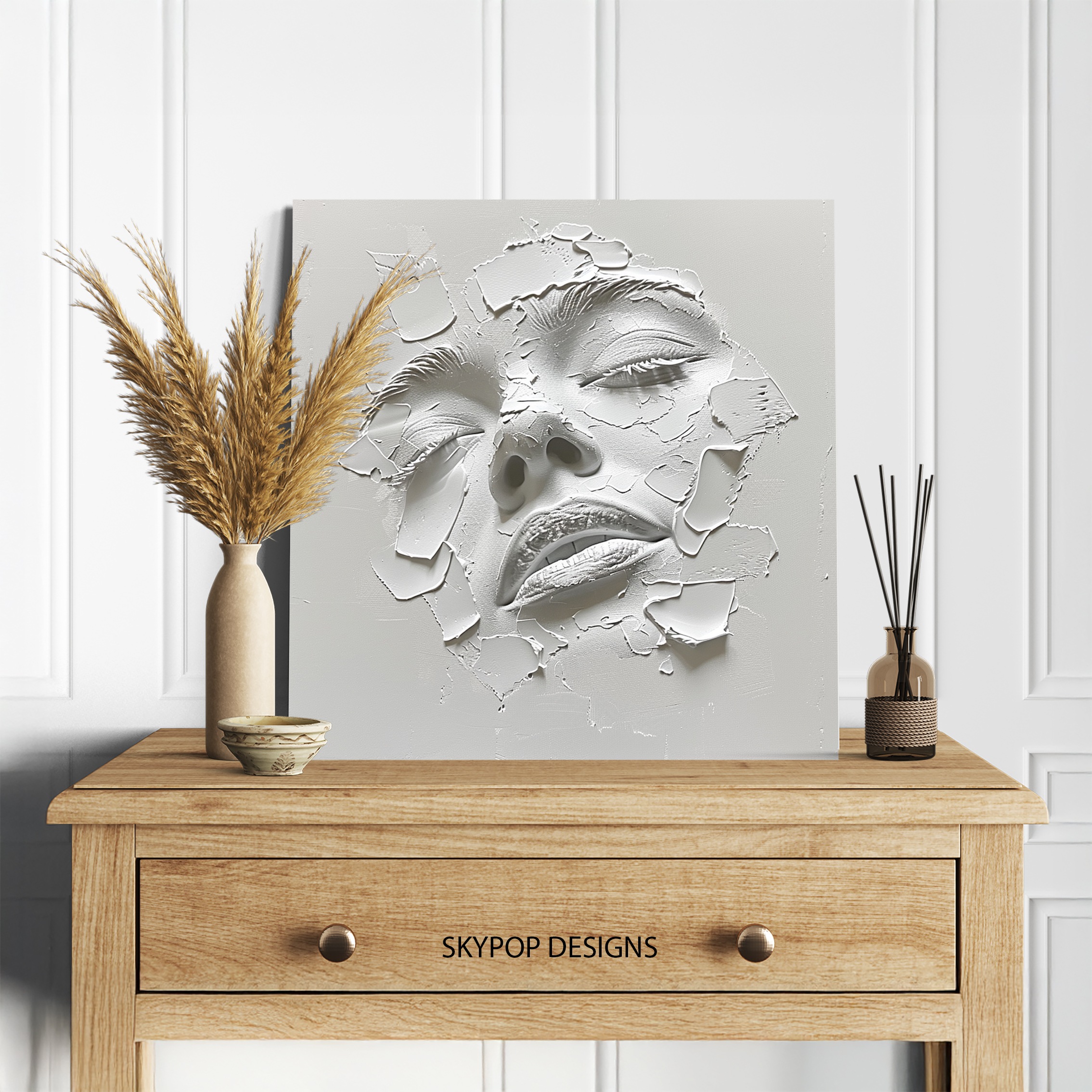 5.jpg Sculptural Face Art