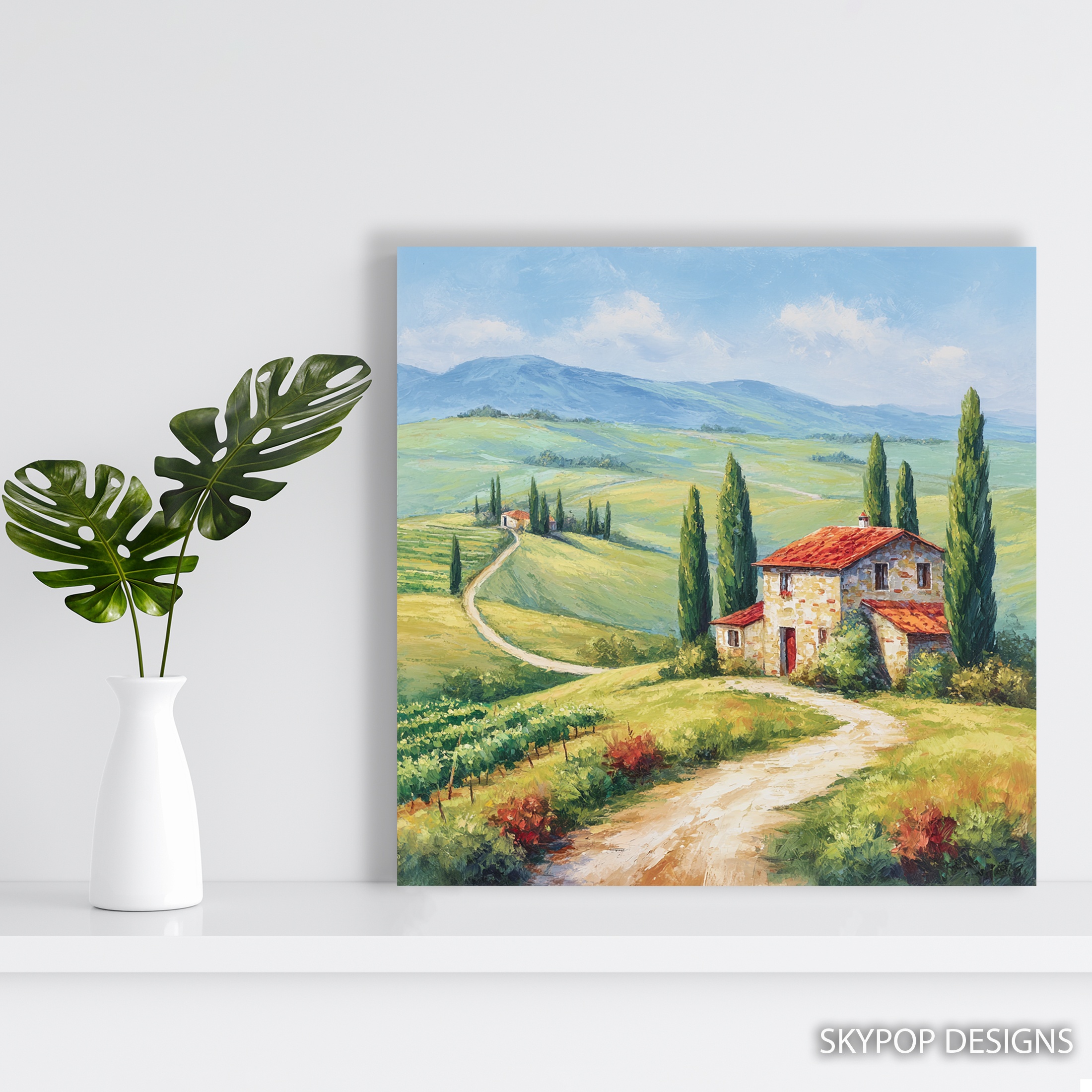 5.jpg Tuscan Countryside Art
