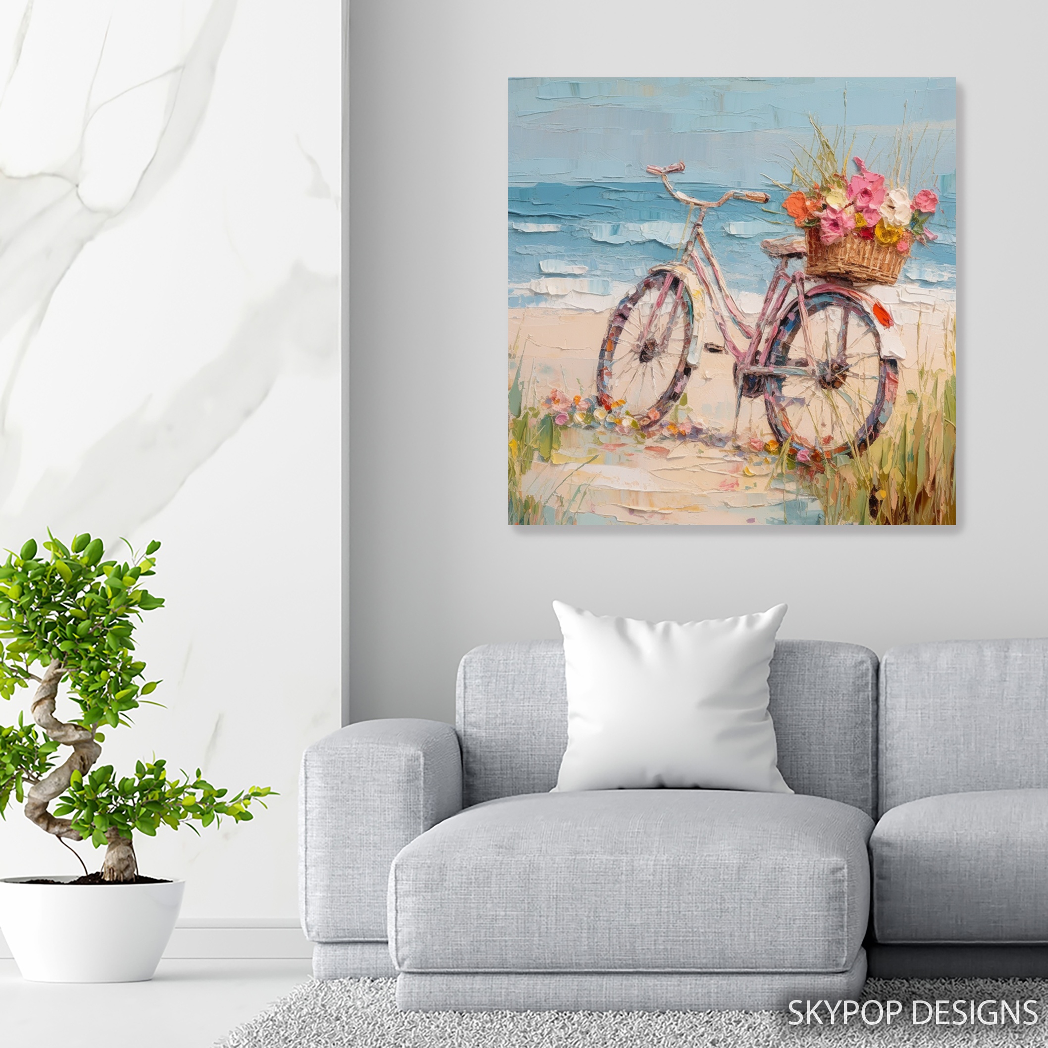 5.jpg Beach Bicycle Bliss Art
