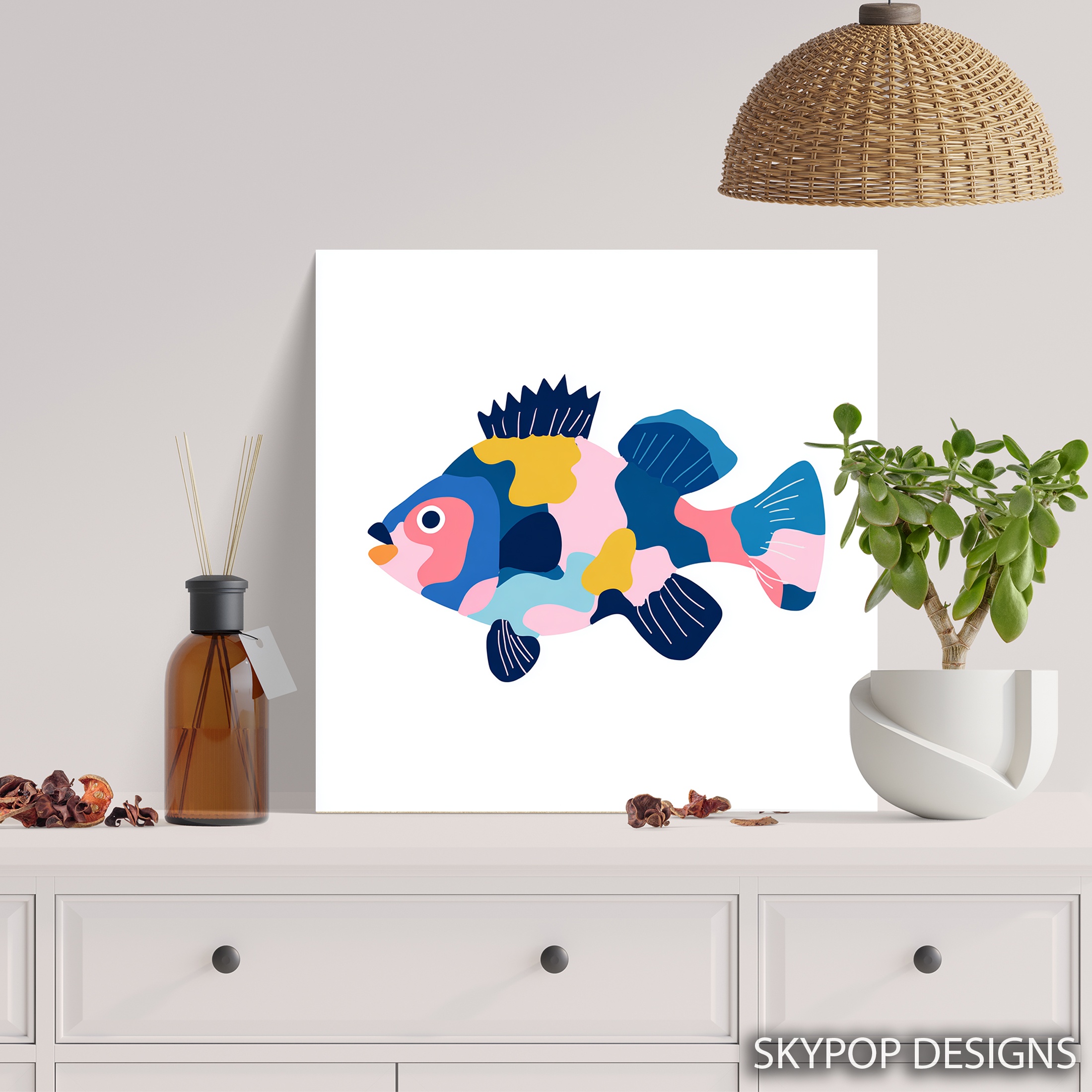 5.jpg Colorful Fish Art