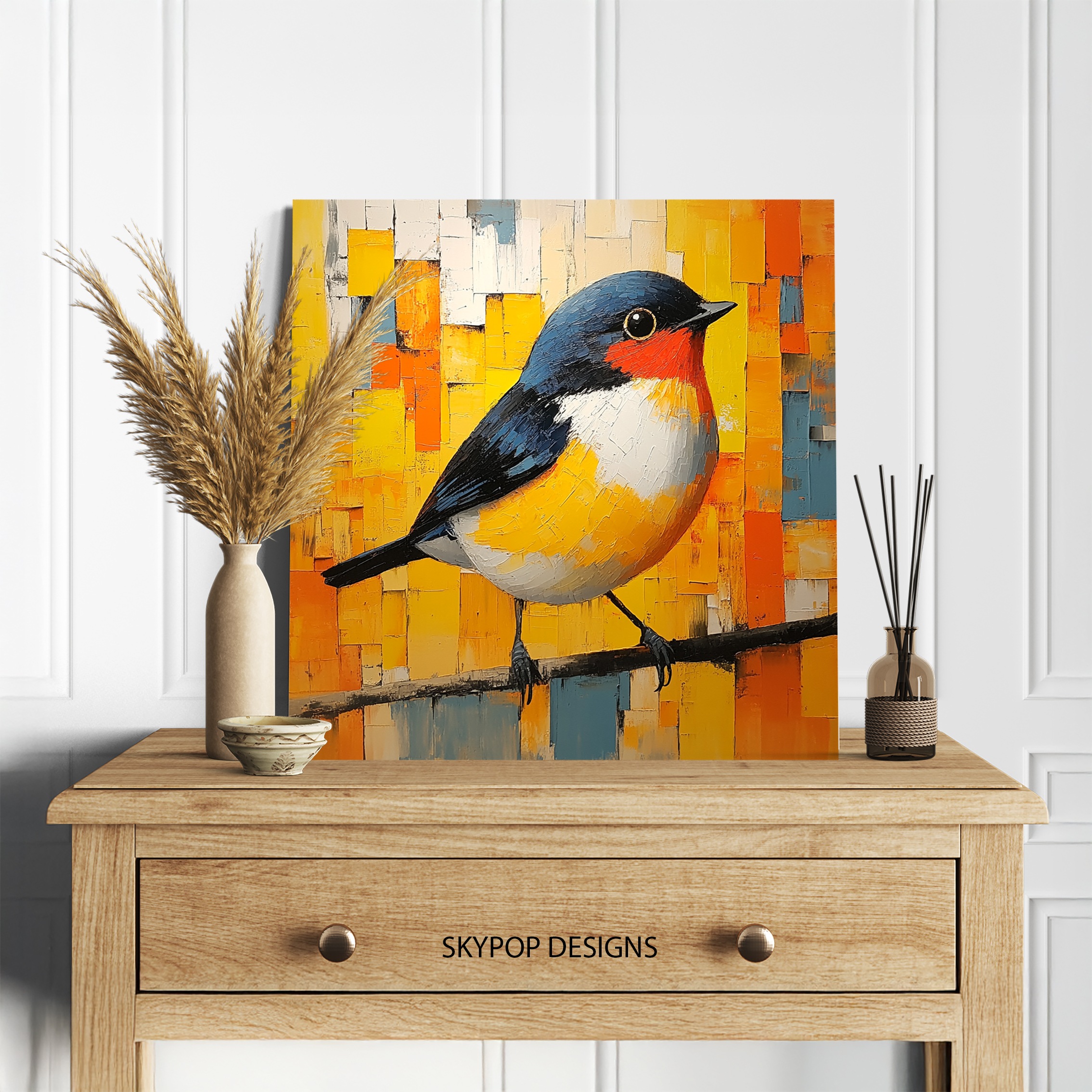 5.jpg Colorful Bird Art