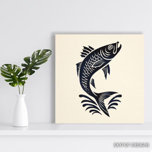 Jumping Fish Art