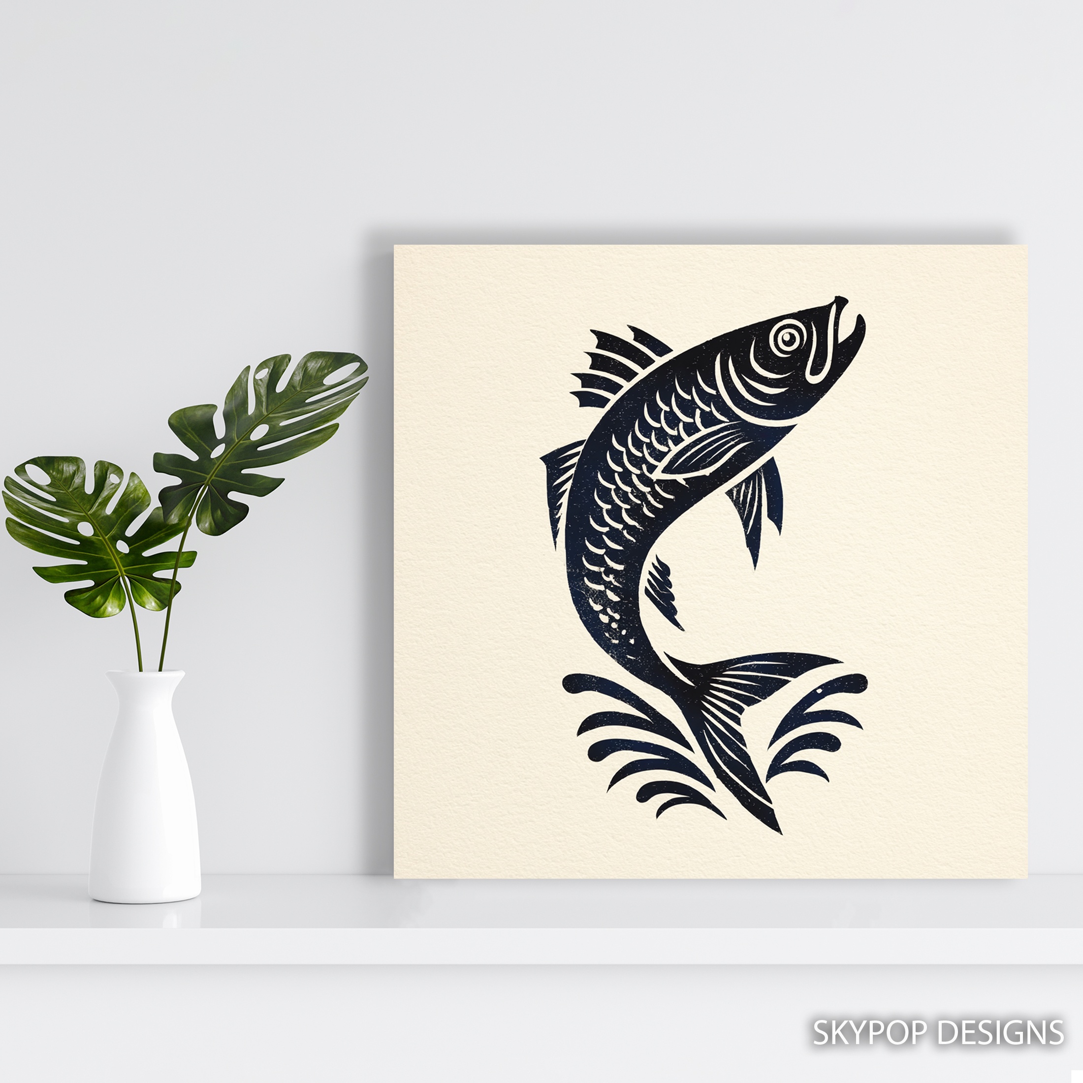 5.jpg Jumping Fish Art