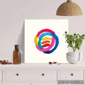 Colorful Circles Art