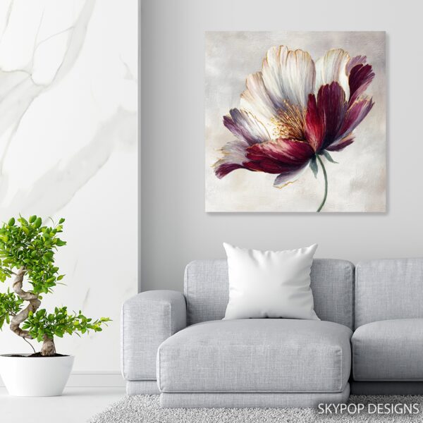 Peony Bloom Art