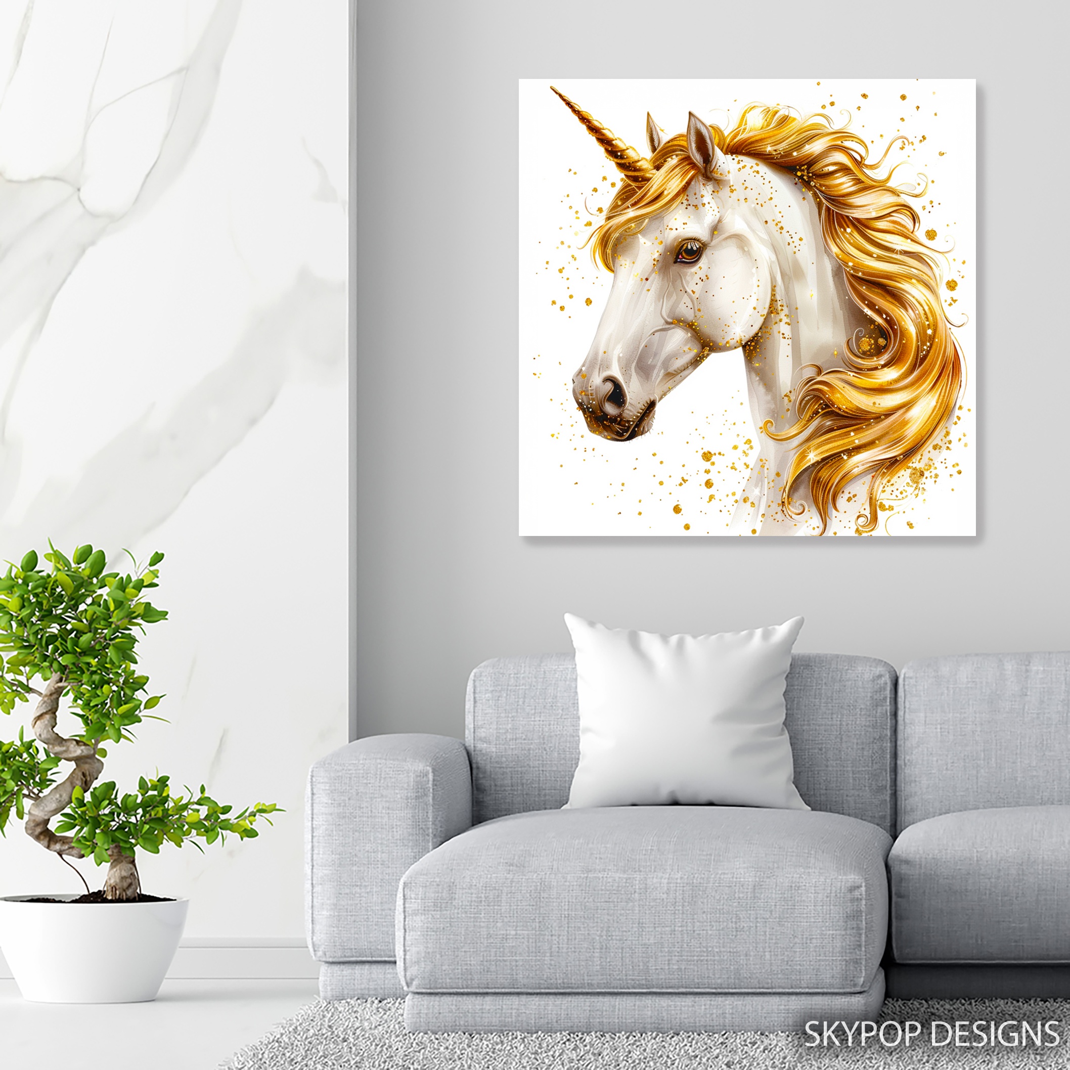 5.jpg Golden Unicorn Art