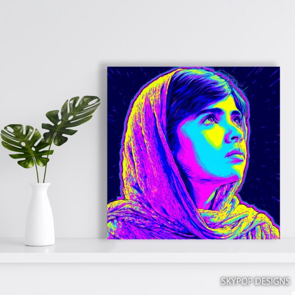 Neon Portrait Art